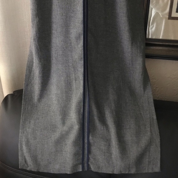 Zara Trafaluc Grey Maxi Dress w 3/4 Sleeves V Neck - Picture 9 of 9
